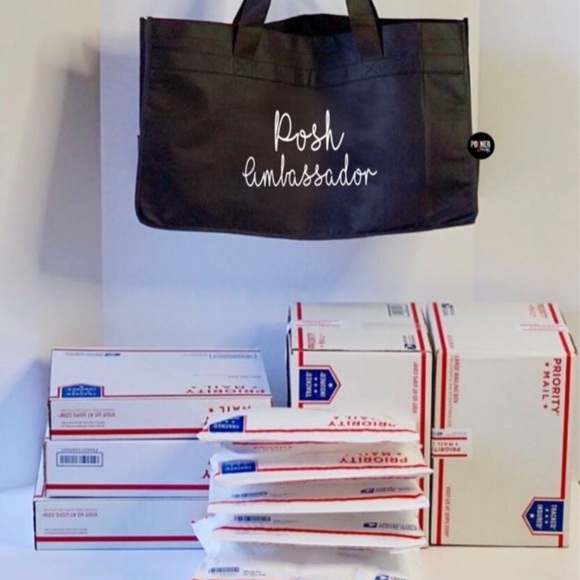 Posh Ambassador Extra Large Utility Tote Bag - Picture 2 of 2